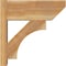Ekena Millwork Westlake Slat Rough Sawn Outlooker, Western Red Cedar, 8"W x 20"D x 20"H OUT08X20X20WTL06RWR - alternate 2
